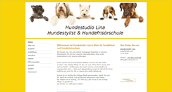 Desktop Screenshot of hundestudio.at